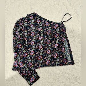 Frame one shoulder top, Size: S